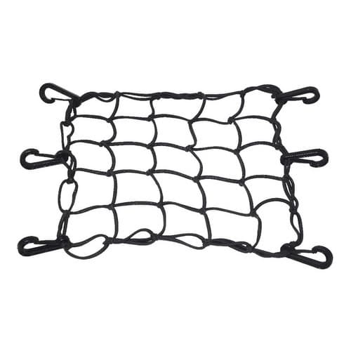 3 Elásticos Tipo Rede Aranha - 35x35 Preta