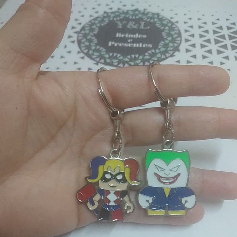 Alerquina Coringa / Vilões em  Chaveiro de Metal