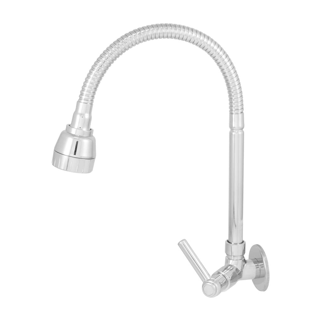 Torneira de Cozinha Parede Gourmet Flexível 1/4 de Volta