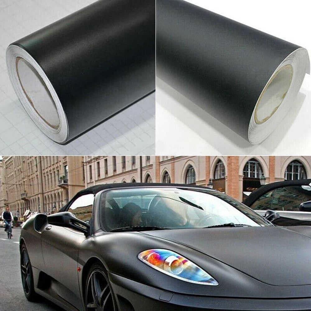 Vinil Auto Adesivo Envelopamento Preto Fosco Jateado Tuning - Carro, Moto, Moveis, Geladeira, e Etc