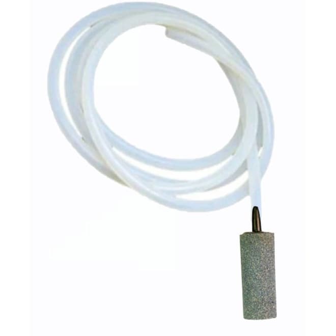 2 Metros de Mangueira De Silicone 4mm + Pedra Porosa N°9 Para Aquário