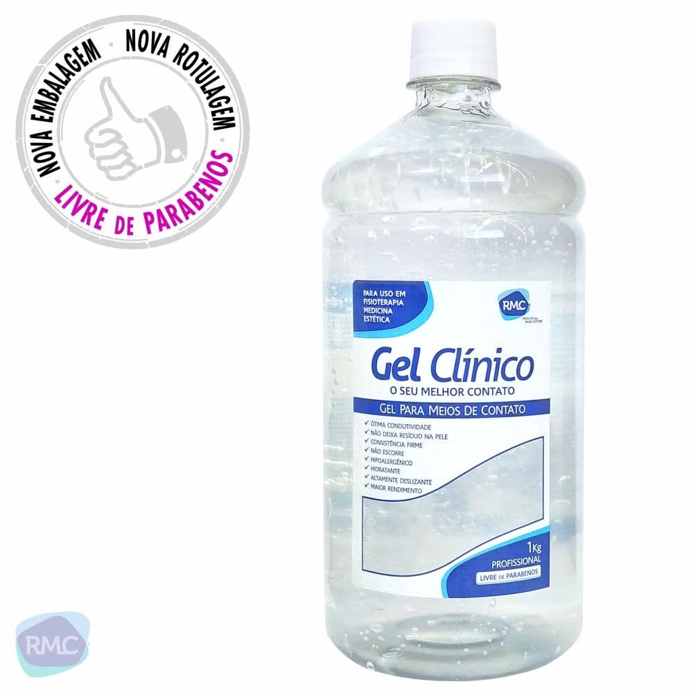 Gel Clínico Condutor Frasco De 1kg