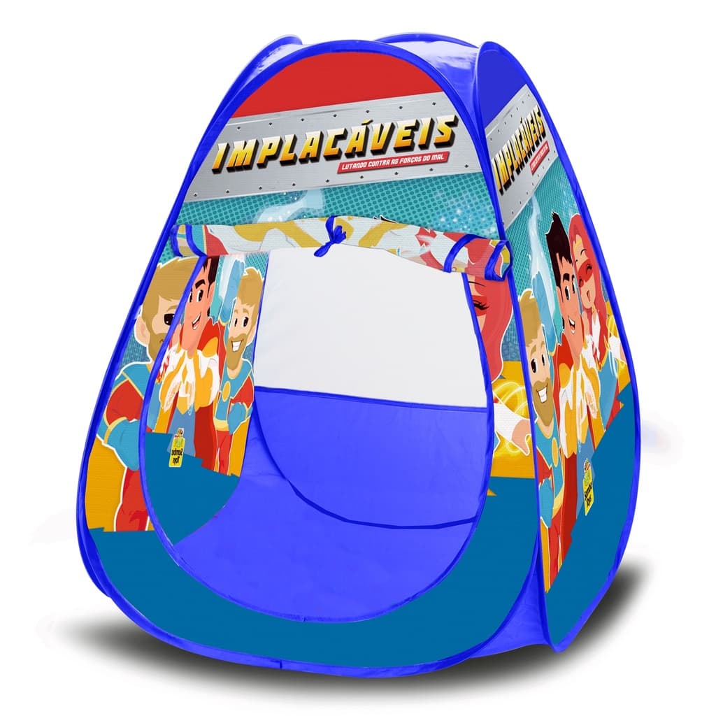 Barraca Herois Implacaveis Acampamento Infantil - Samba Toys