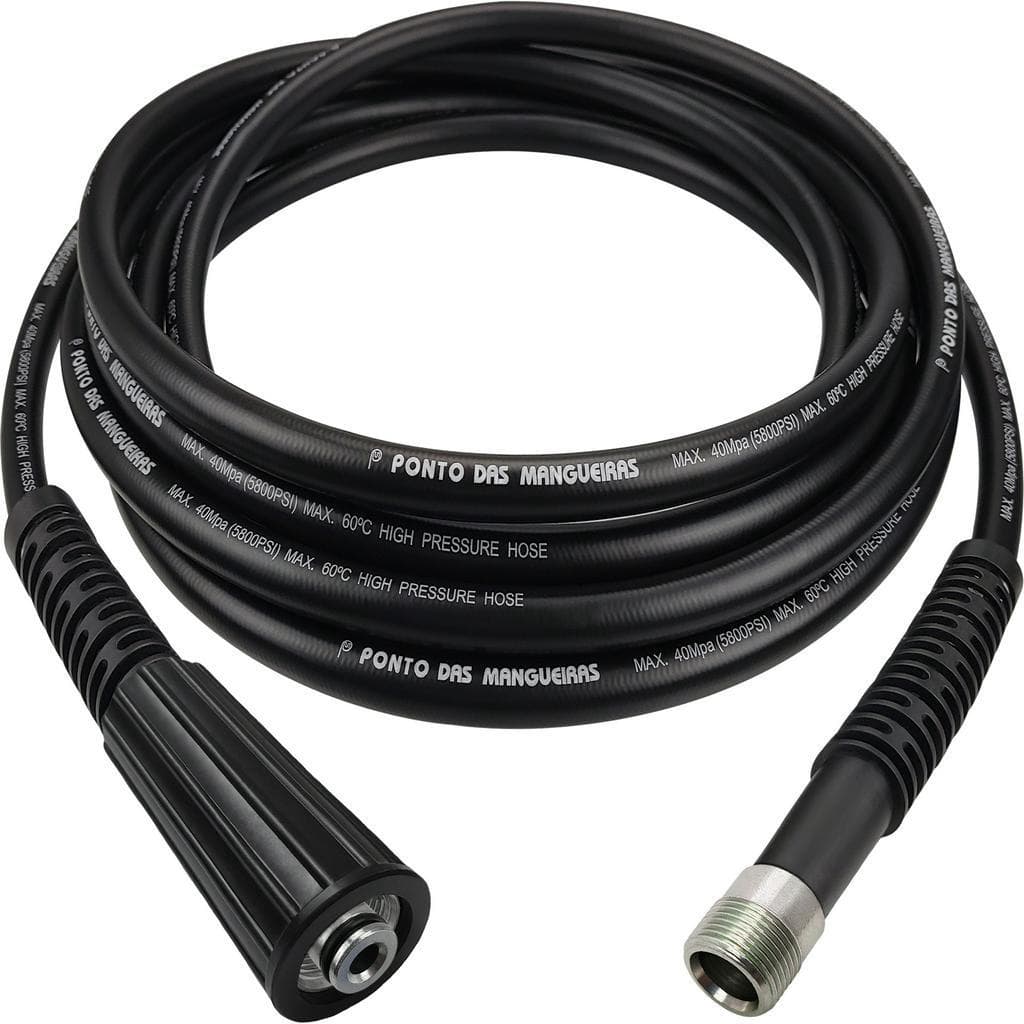 Mangueira Extensora Prolongadora Trama Nylon Para Lavadora De Alta Pressão Lava Jato Karcher K3.30