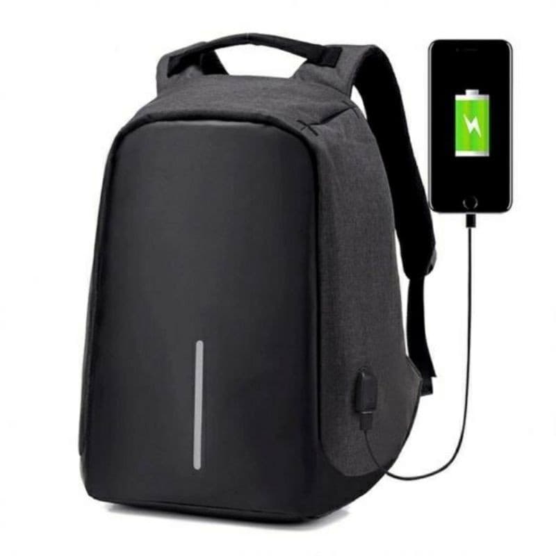 Mochila Antifurto Impermeável com USB Integrado