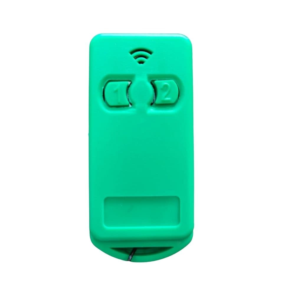 Controle Para Portão Eletrônico 299 Mhz Com Bateria - Verde
