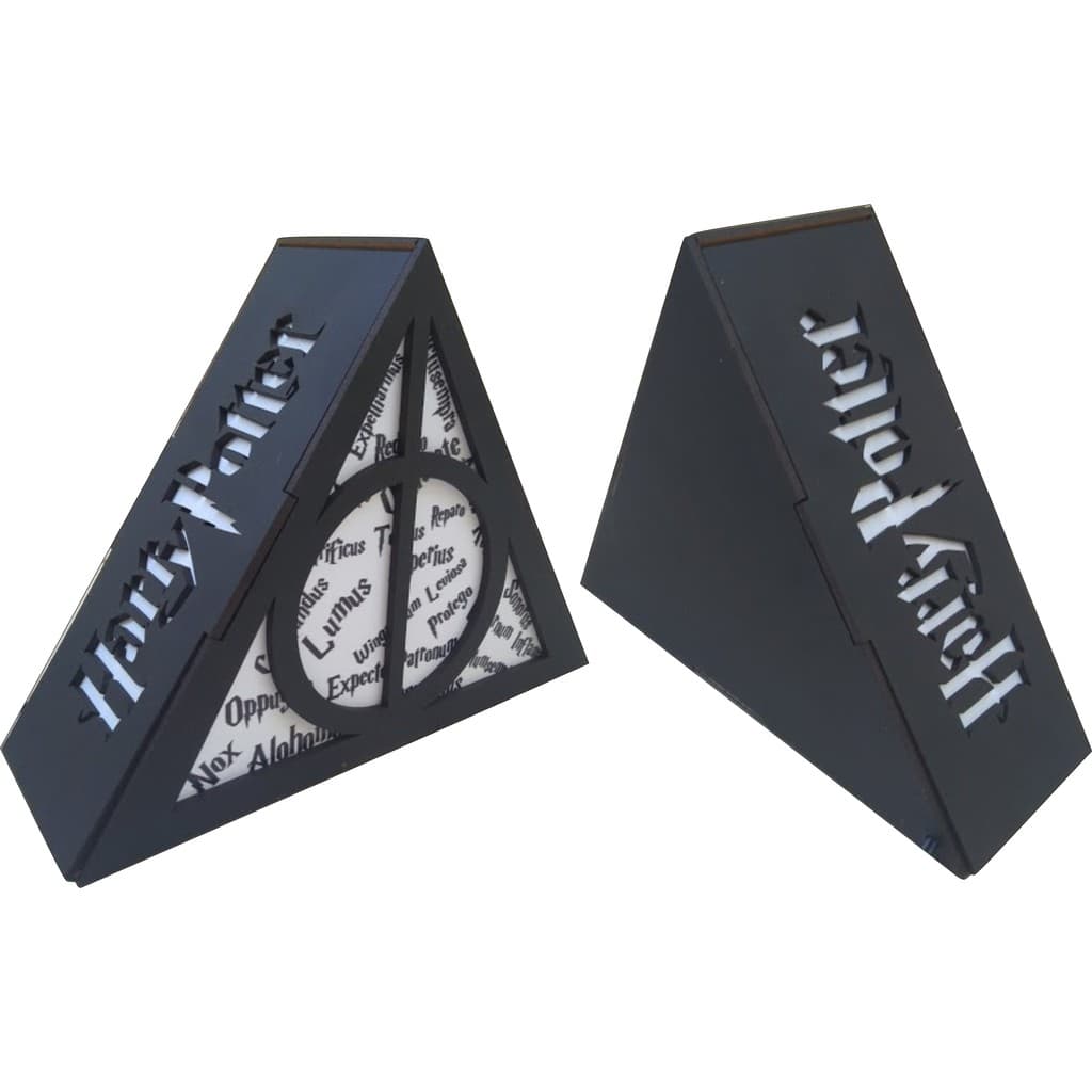 Luminaria Harry Potter Pequena, Reliquias Fita De Led Branca