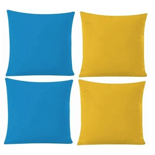 Almofada cheia completa 40x40 com colorida varias cores Oxford nacional