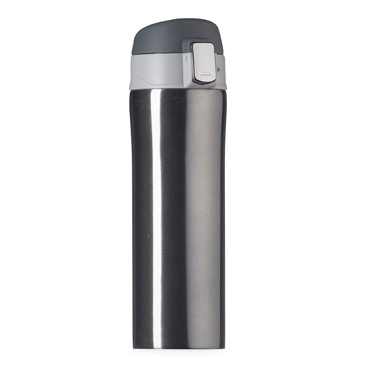 Garrafa Térmica Metal 450ml Prata Personalizada