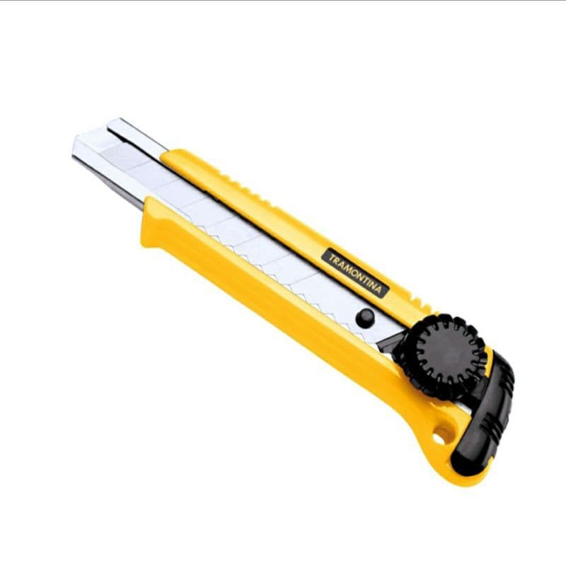 Estilete Profissional 6" Duas Lâminas Extras Tramontina Master
