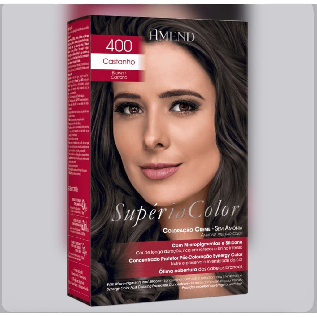 COLORACAO AMEND 400 CASTANHO