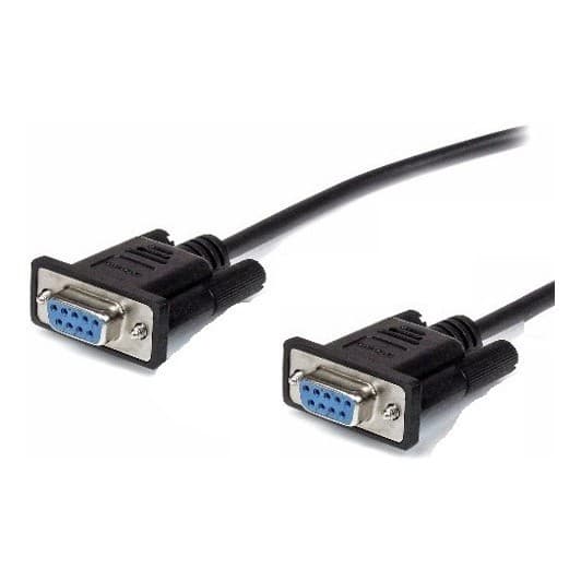 Cabo Serial Para Balança Elgin Linha Dp15 Dp20 Dp3005 1.2 metros femea fêmea Db9 9 pinos