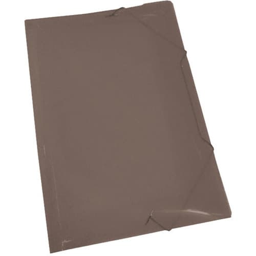 Pasta Aba Elastica Plastica Oficio Fume Pct.c/10 V.m.p.