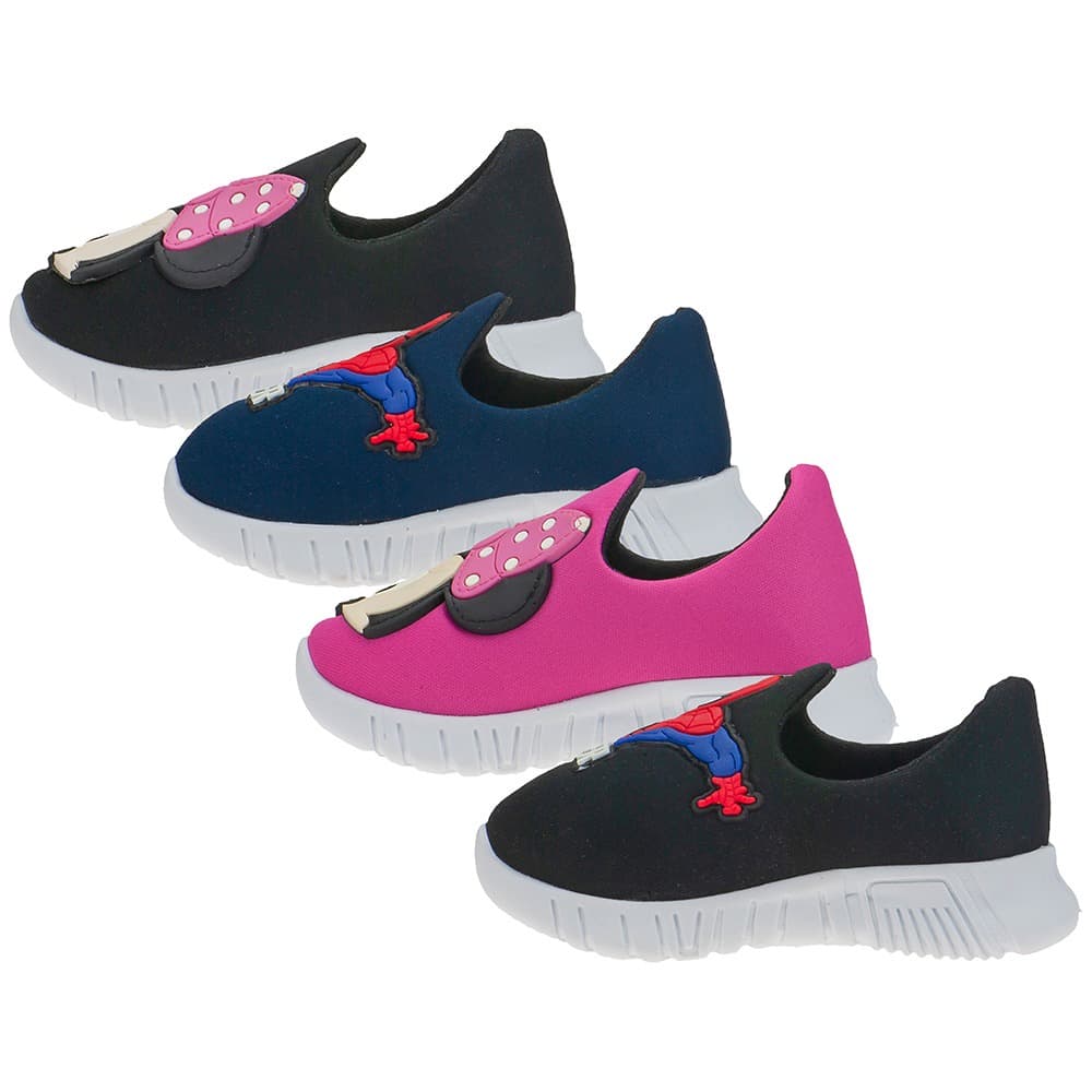 Tenis menina menino meia moda infantil