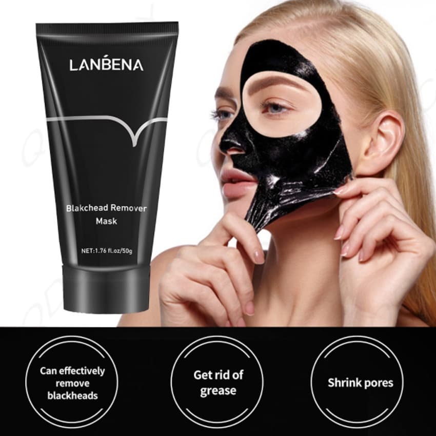 LANBENA Máscara Preta Removedor De Nariz Preto Cuidados Faciais/facial