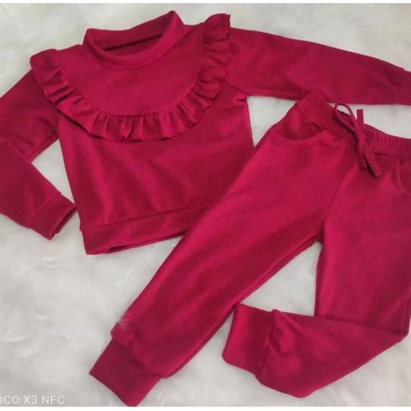 Conjunto De Lanzinha Moda Infantil Menina Inverno