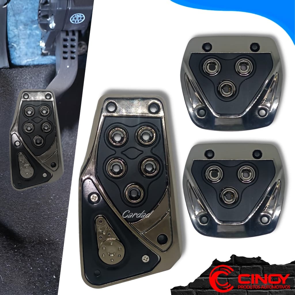 Pedal Automotivo Capa Universal Para Carros Manuais Esporte