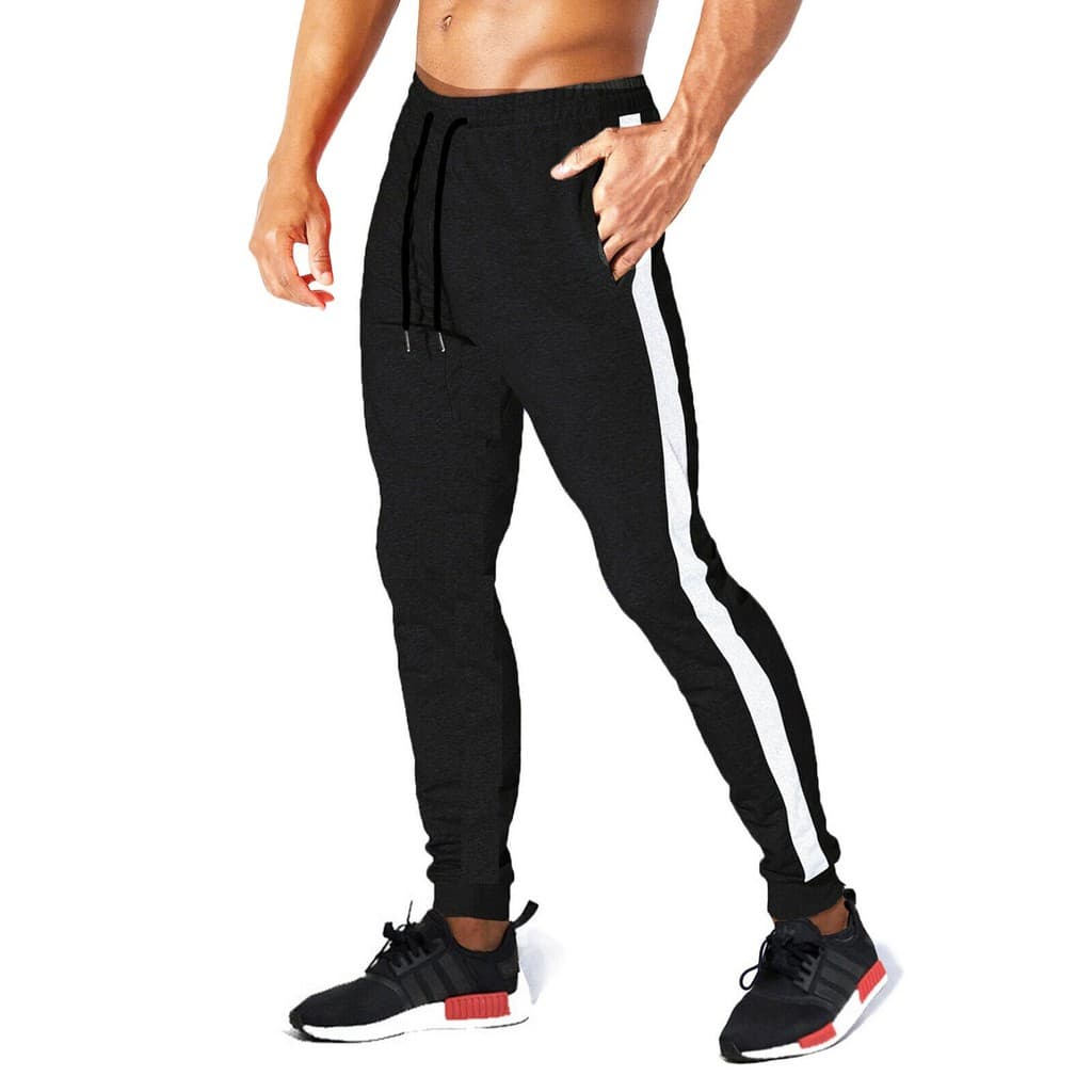 Calça Moletom Skinny Masculina Sport Style Casual Luxo Top