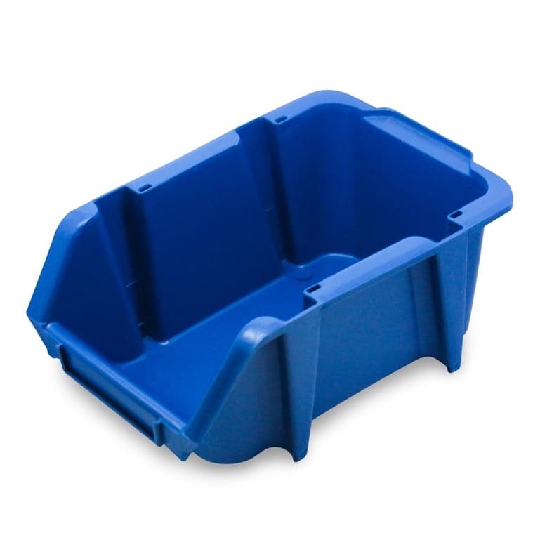 Kit 5 Gaveteiro Azul N°3 Para Estante