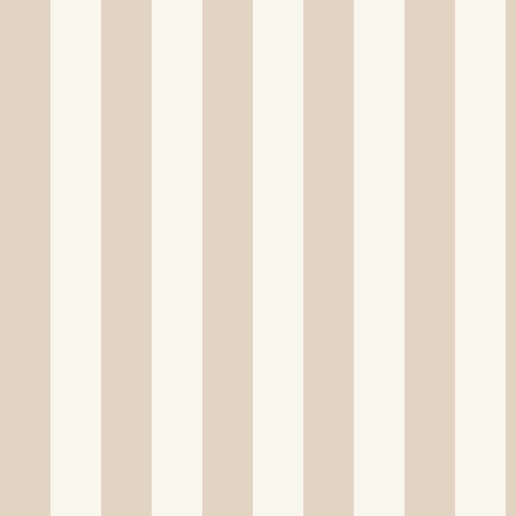 Papel De Parede Listrado Bege Elegante Neutro Em Adesivo Vinílico, Para Quarto, Sala Adulto Infantil SSLI-033