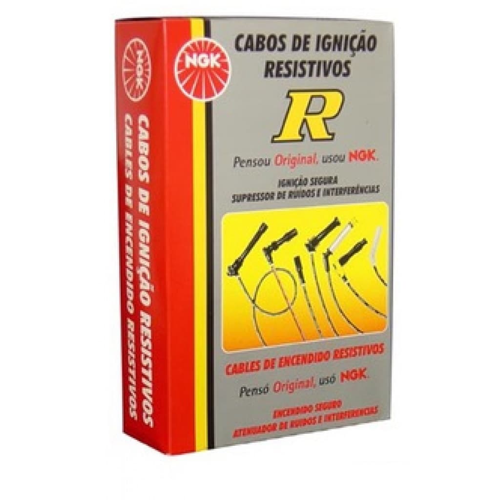 Jogo Cabos Vela Ngk Apollo Escort Pampa 1.8 Ap Stf25