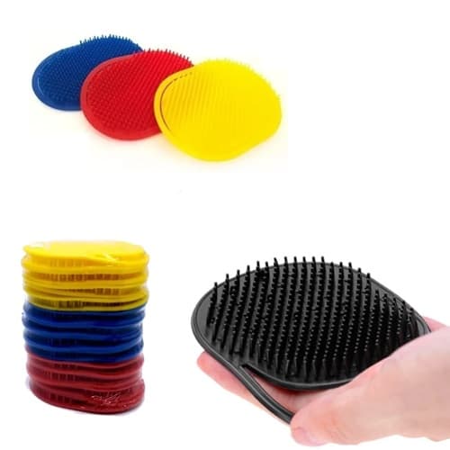 2 Escova de Cabelo de Plástico Oval