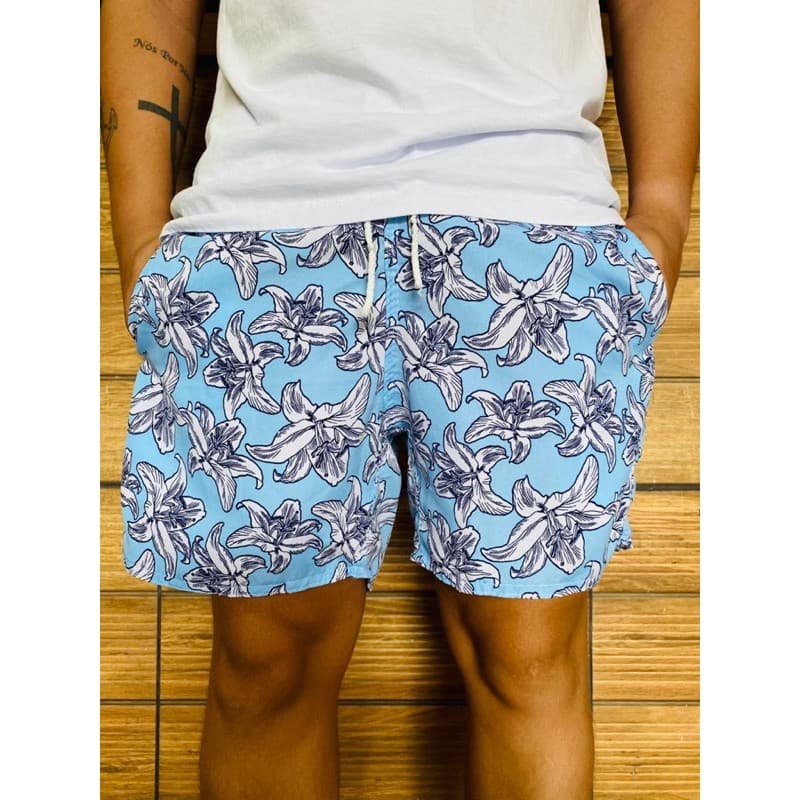 Short Tactel Estampado / Shortinho Mauricinho / Bermuda / Short Praia e Academia.