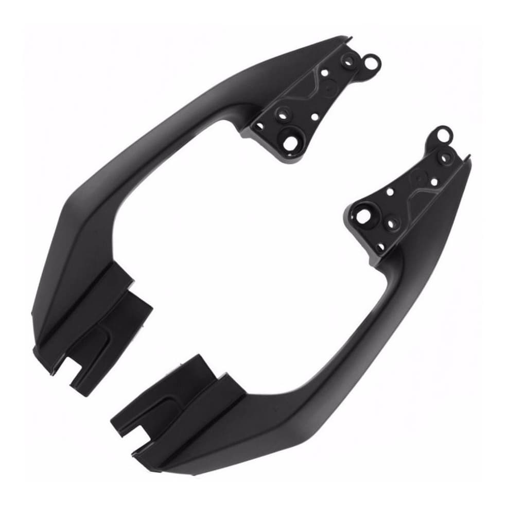 Par De Alça Lateral Traseira Moto Nxr Bros 160 Xre 190 Até 2024 Preta Modelo Original Tork