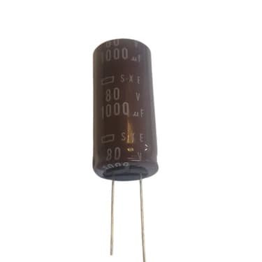 CAPACITOR ELETROLITICO 1000UF 80V 18X40MM 105ºC SXE