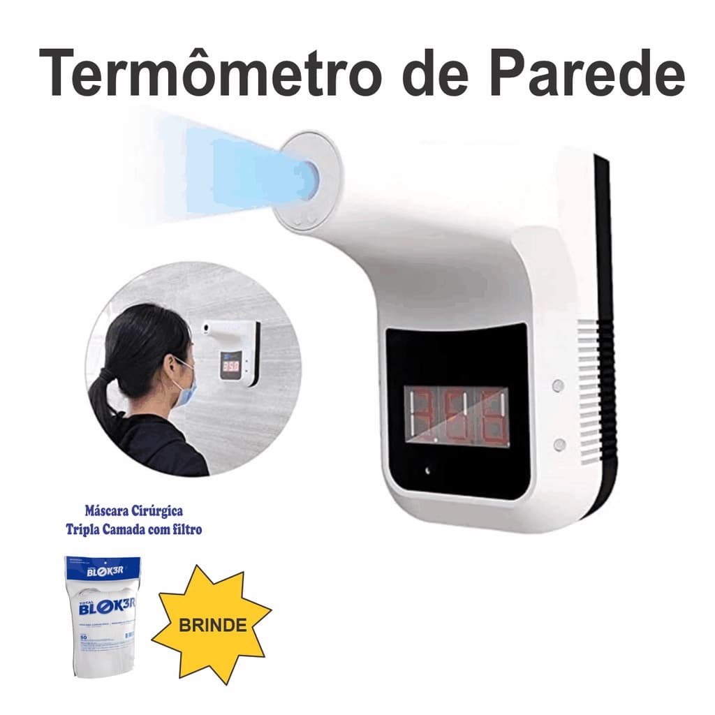 Termômetro Digital de Parede