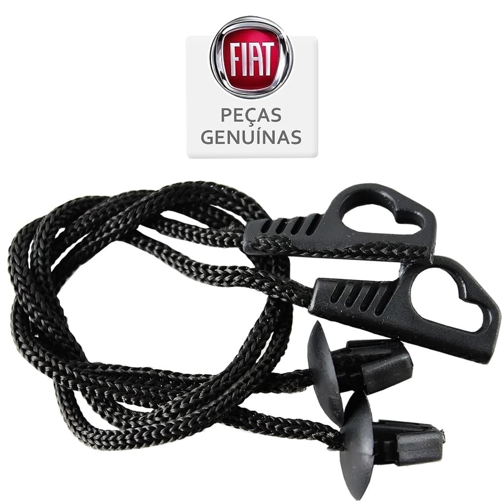 Par Cordinha Cordão Tampa Porta Malas Bagagito Fiat Palio/Argo/Uno/Punto/Stilo Confira Anos Na Descrição Original
