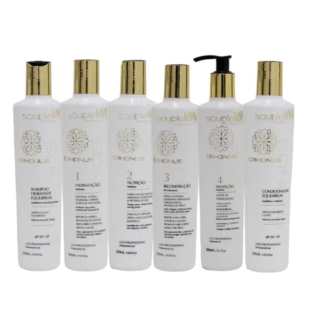 Cronograma Capilar Linha Crhonus Home Care 300ml-Escolha o seu