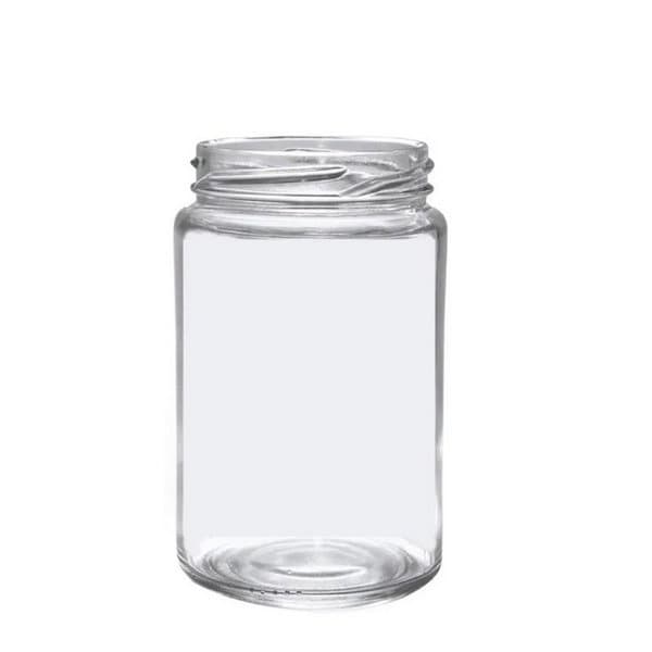 12 Pote Vidro Boca Larga Andino 360ml Sem Tampa Bolo no Pote Doce Salada