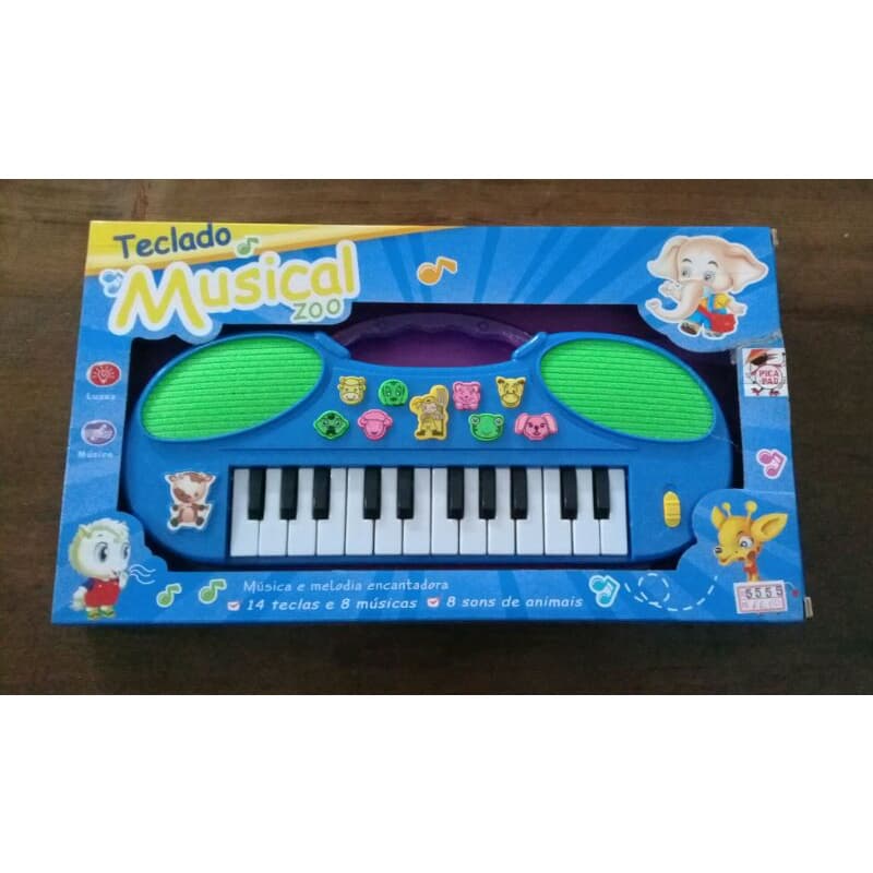 Teclado Musical zoo.