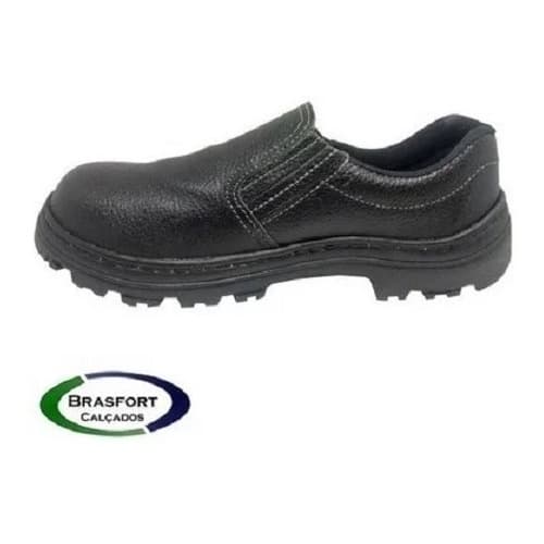 Sapato Elastico couro Segurança Couro Bico Pvc Barato