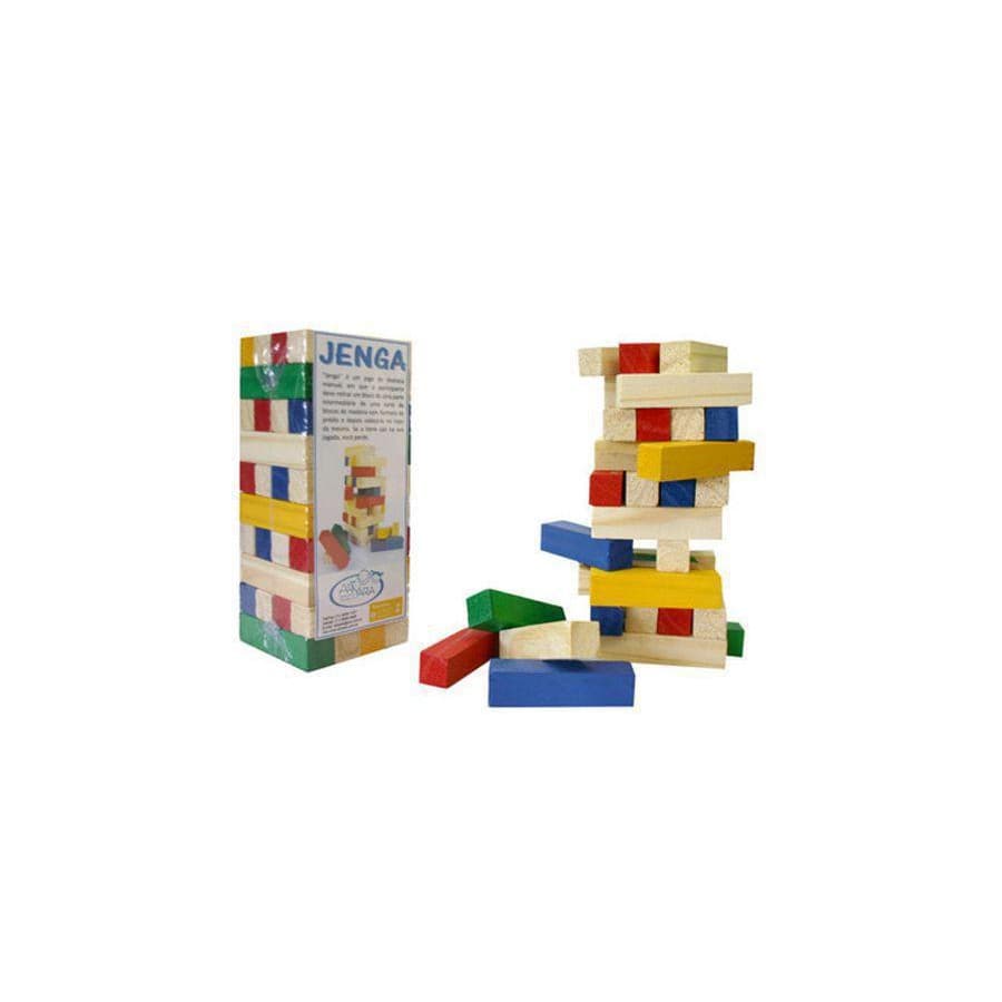 Torre inteligente brinquedo educativo de madeira, jogo de equilíbrio