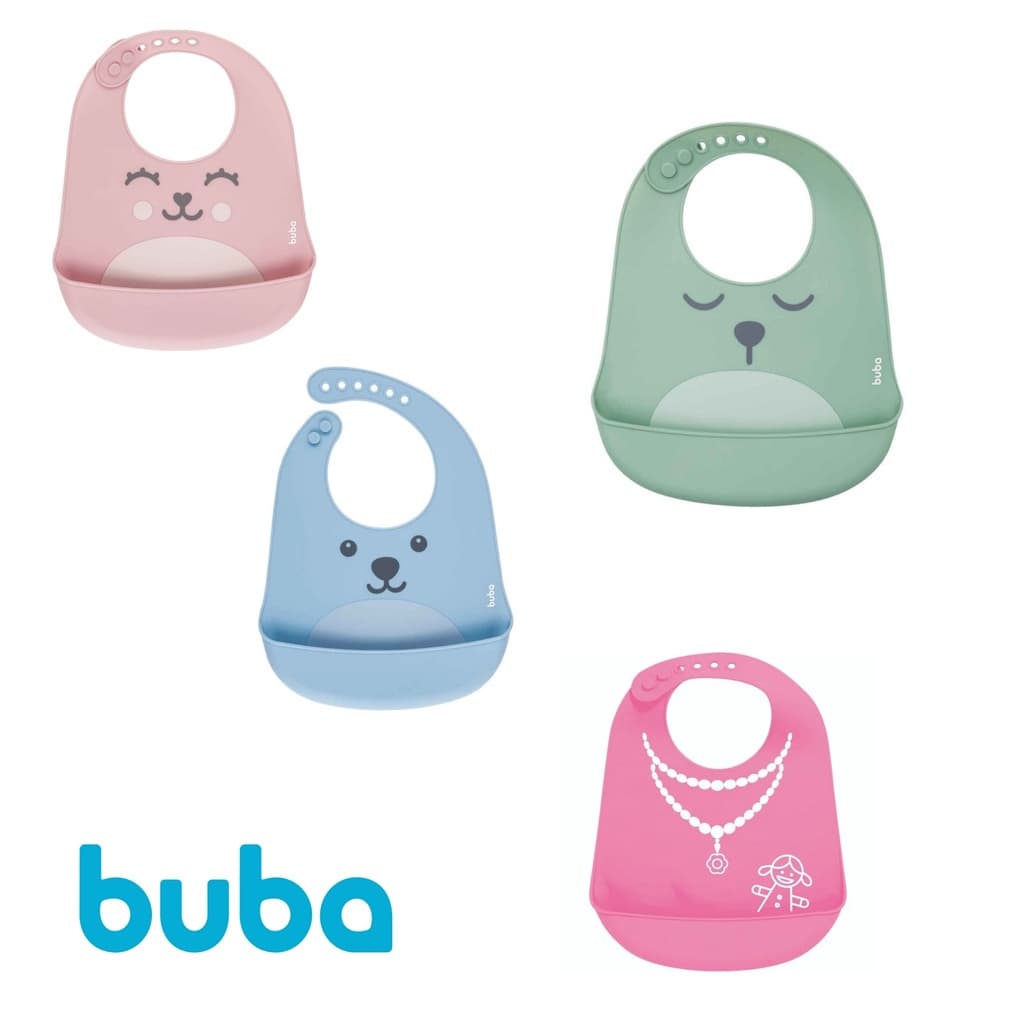 Babador De Silicone Bebê Impermeável Blw Migalhas Infantil