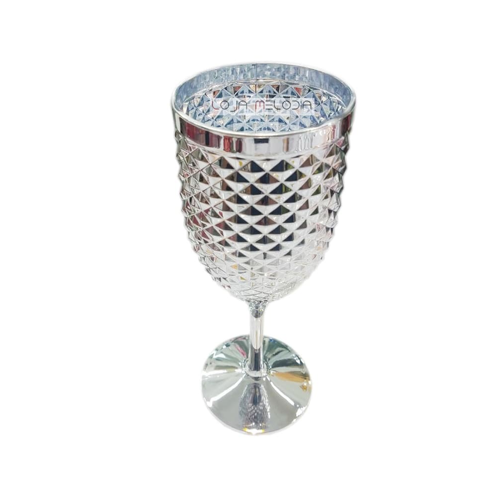 Taça Para Decoração De Mesa De Santa Ceia Prata