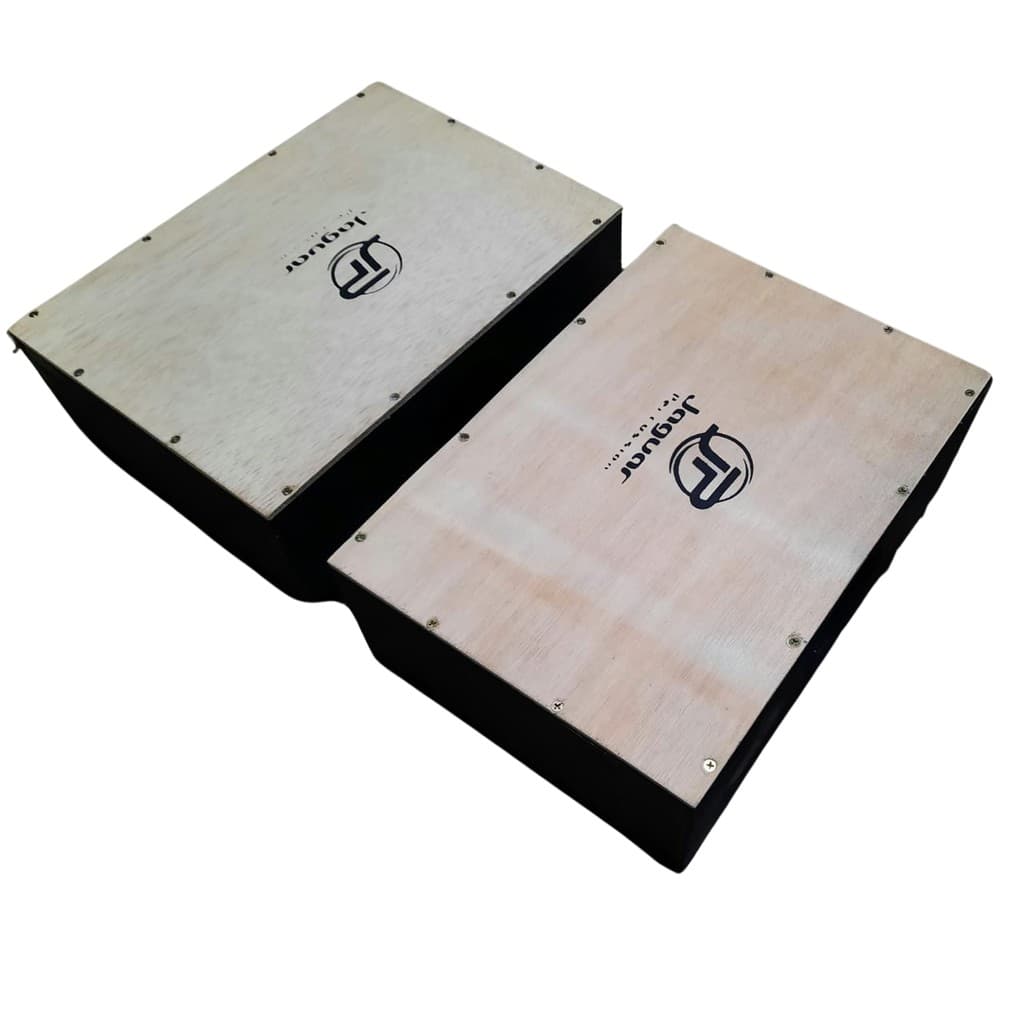 Kit 2x Cajon De Mesa Jaguar Simples (sem Esteira)