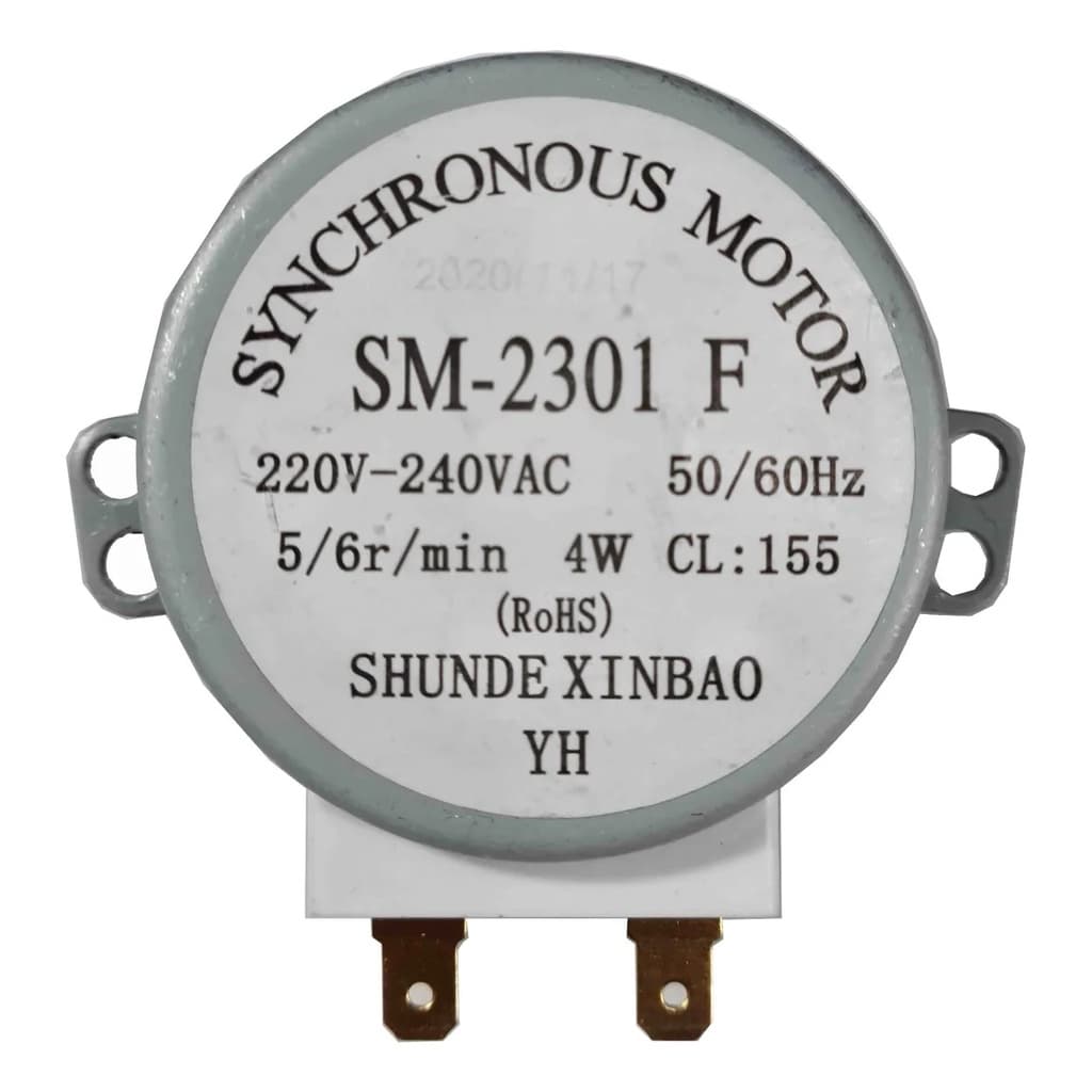 Motor De Microondas 4w 220v Eixo Plástico Sm-2301 F