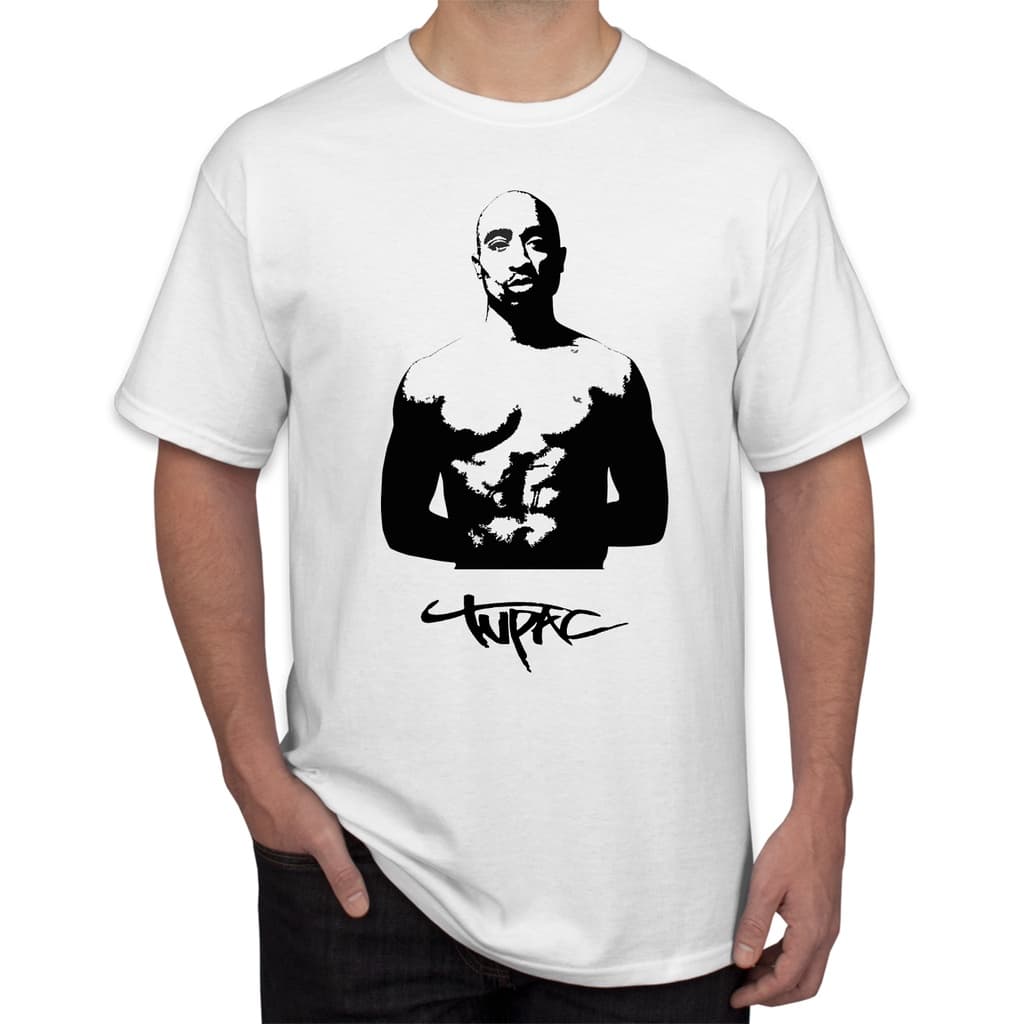 Camisa Camiseta Tupac Shakur 100% Poliéster,  Camisa Tupac