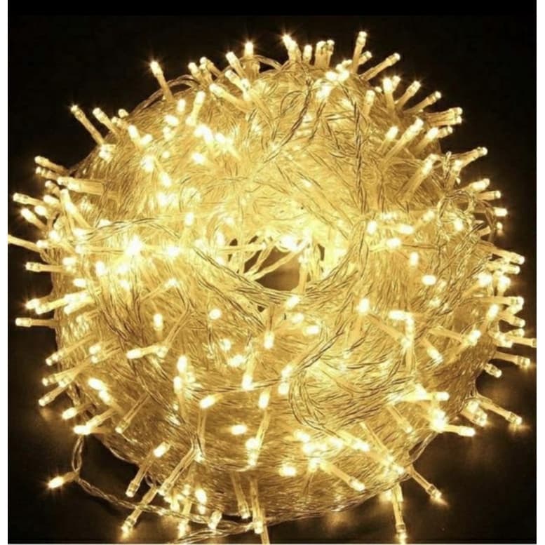 Pisca Cordão 200 Led Natal 8 Funções Fio Transp. 18m. 127V (ATENÇÃO O PISCA NÃO É BIVOLT)