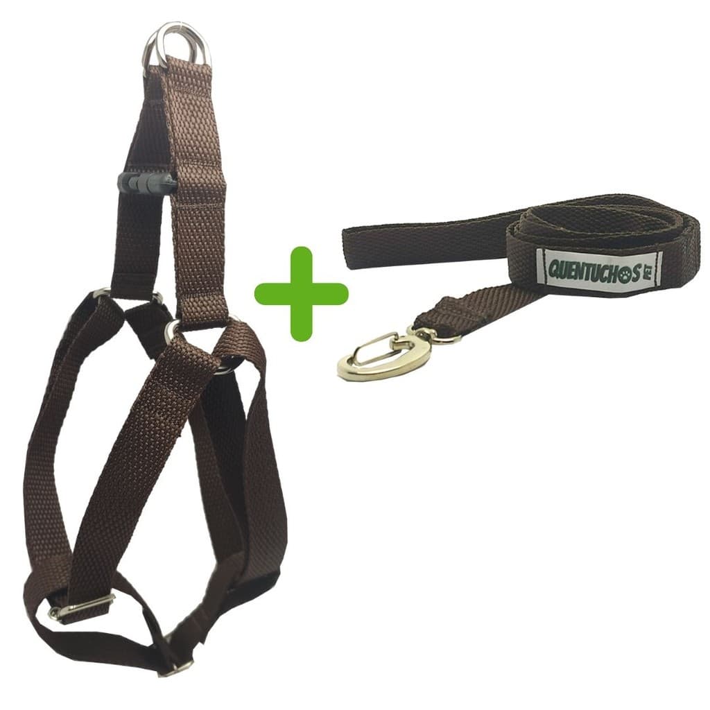 Peitoral Americano + Guia M Porte Médio e Pequeno Para Cachorro Cão Pet Nylon Colorido 2,0 cm Coleira peitoral animais  de estimação passeio
