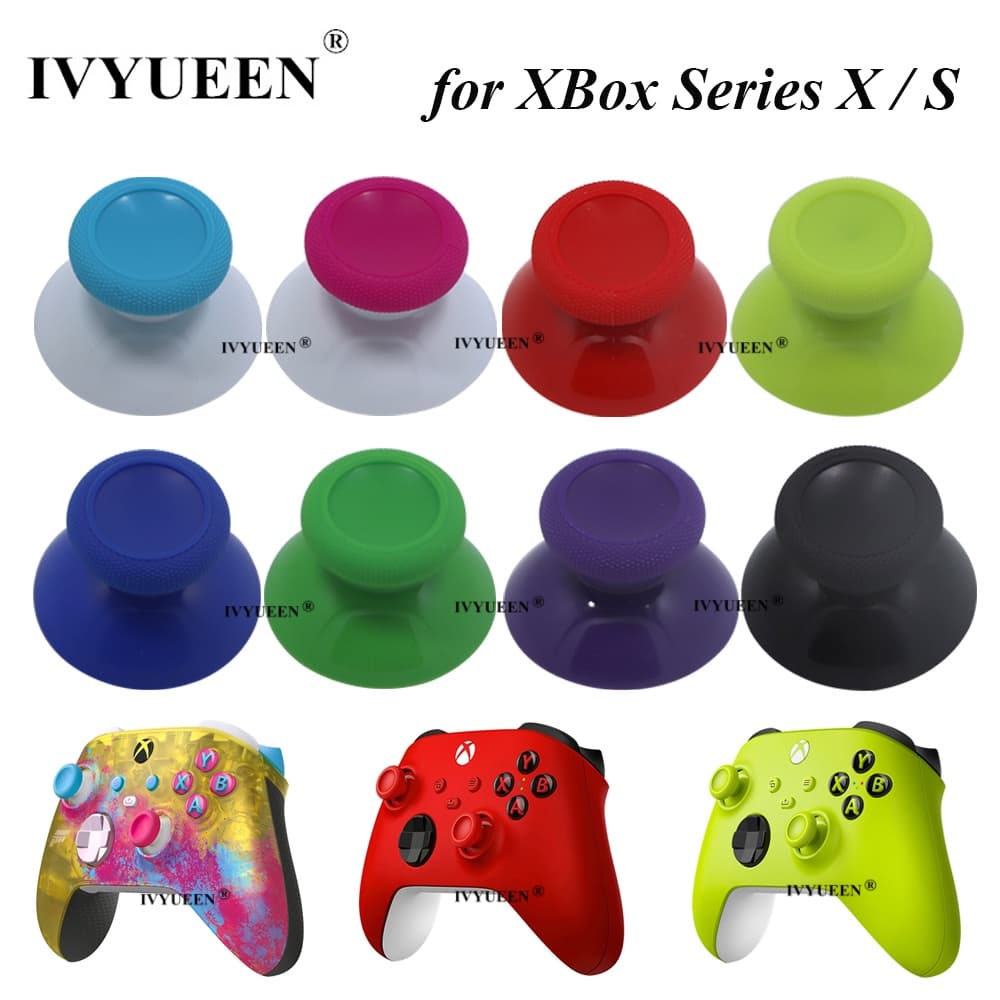 IVYUEEN 2 PCS Bastões De Polegar Analógicos 3D Para Controlador XBox Series XSX Joystick Grip Cap Cover