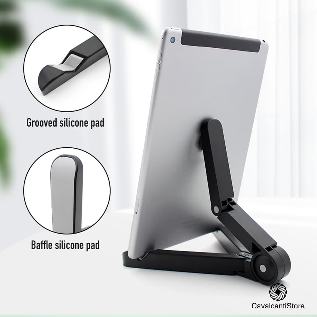 Suporte Universal Triangular Dobrável Para Celular E Tablet Flexible Conforto Lindos-Envio Imediato