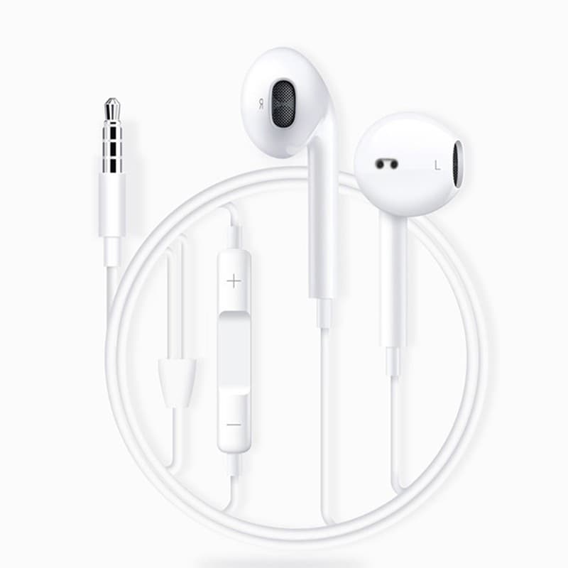 Auriculares intrauriculares Bluetooth con cable para Apple IPhone 10 11 Pro X XR XS Max 7 Plus auriculares con micrófono auricular no inalámbrico