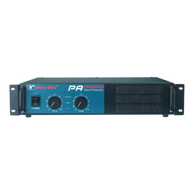 Amplificador De Potência New Vox Pa-6000 - 3000w Rms + BRINDE