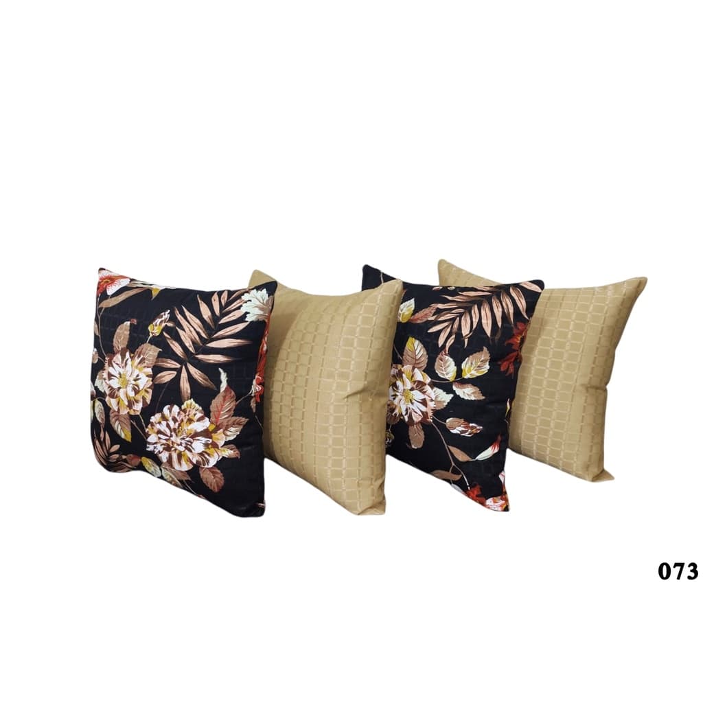 Kit Com 4 Capas De Almofadas 073 Decorativas 45X45