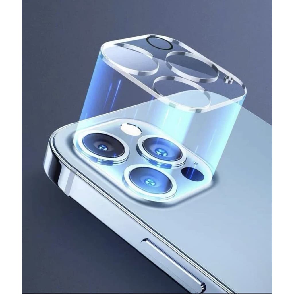 kit 3x Lente para Câmera iPhone 13 Pro | 13 /14 /15 Pro Max de Proteção para iPhone Pelicula 3D Acrílica