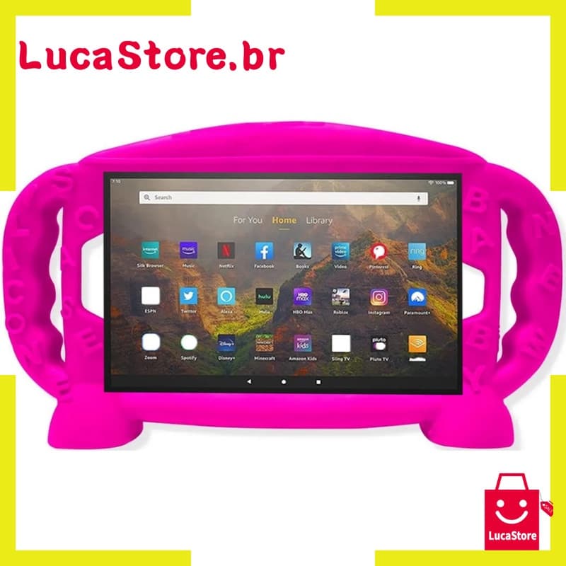 Capa Anti Impacto para Tablet Multilaser M10A 3G Android 9 Pie 32 GB Dual Câmera 10 Polegadas Quad Core Preto - NB331X